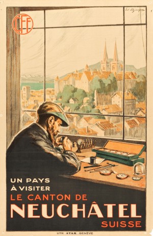 Le canton de Neuchatel Suisse